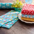 The Pioneer Woman Spring Floral Kitchen Towel Set, 4pk, Print,Red, Teal, Yellow, White, Blue, Green