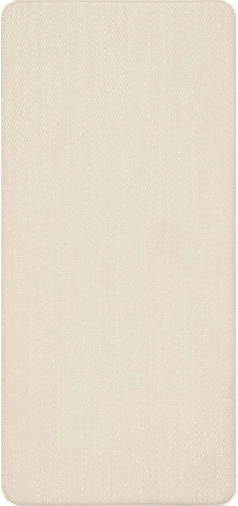 nuLOOM Casual Braided Anti Fatigue Kitchen or Laundry Room Comfort Mat, 20" x 42", Ivory