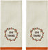 SKL Home Wreath Thanks Hand Towel Set, White 2 Count
