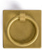 CBH Ring Plate Pulls 2.3 Inches - Set of 2 - Architectural, Interior Design, Furniture Cabinet Customization Hardware