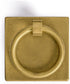 CBH Ring Plate Pulls 2.3 Inches - Set of 2 - Architectural, Interior Design, Furniture Cabinet Customization Hardware