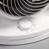 IRIS USA WOOZOO Oscillating Fan, Vortex Fan, Air Circulator, Desk Fan, Portable Fan, 3 Speed Settings, 6 Tilting Head Settings, 74ft Max Air Distance, Large, White