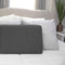 SensorPEDIC Low Profile Memory Foam Pillow, 1 Count (Pack of 1), Grey