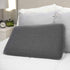 SensorPEDIC Low Profile Memory Foam Pillow, 1 Count (Pack of 1), Grey