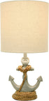 Décor Therapy TL15453 Table Lamp, Antique Iced Blue