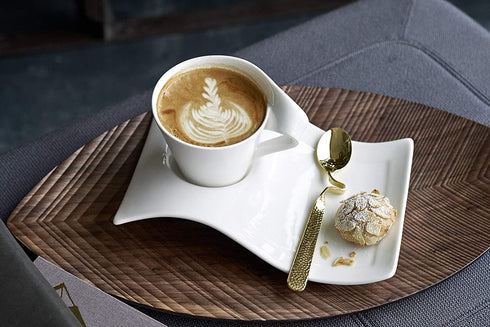 Villeroy & Boch New Wave Cafe Large Party Plate, 8.5 x 6.5 in, White