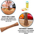Masontops Pickle Packer - Acacia Wood Vegetable Fermentation Tamper - Cabbage Sauerkraut Pounder - Fermenting Food Tool