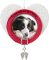 Hallmark Keepsake Christmas Ornament 2021, Forever By My Side Pet Memorial Photo Frame, Metal