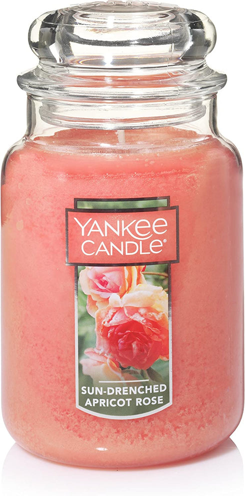 Yankee Candle Large Jar Candle, Sun-Drenched Apricot Rose