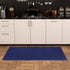 Ottomanson Ottohome Collection Rubberback Solid Design Runner Rug, 2'3" x 6', Navy Blue