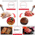 Stainless Steel Meat Injector Kit, Meat Injector Syringe with Needles, Seasoning Injector Marinades for Meats, MUZPZ Turkey Injector Marinade Flavors with 3 Marinade Needles for BBQ Grill Smoker