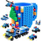 Build on Brick Mug for Kids Adults Boys, Cusod Novelty Coffee Mugs Compatible with Lego, Fun Coffee Mugs for Birthday Festival Gift Ideas, 16OZ Unique Cool DIY Cups, Block Buddy Mug with 6 in 1 Blocks