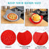 8 Pieces Bowl Cozy Holder Multi Color Microwave Safe Bowl Huggers Polyester Bowl Holder Plate Huggers Protect Your Hands from Hot Dishes for Heating Soup (Gray Large Bowl Holder)