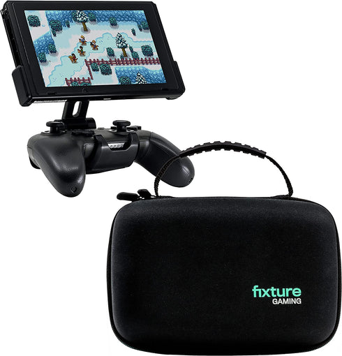 Fixture S1 Bundle: The Original Mount Plus Carrying Case for the Nintendo Switch & Pro Controller