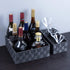 Woven Storage Baskets for Organizing, Posprica Small Baskets Cube Bin Container Tote Organizer Divider for Drawer, Closet, Shelf, Dresser, Set of 4(Dark Grey)