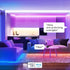 Sengled Smart Bluetooth Mesh LED Multicolor Light Strip, 2M (6.56ft), Works with Amazon Echo and Alexa, High Brightness with 16 Million Colors, RGBW, 450 Lumens/Meter, 3 Years Warranty (B1G-G8E)