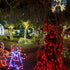 Funpeny 300 LED Valentine's Day String Lights, 100 FT Plug in Connectable Waterproof Fairy String Lights Green Wire with 8 Modes for Indoor Outdoor Xmas Tree Home Garden Decorations (Red)