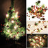 Christmas Lights, Garland with Lights, Fairy LED Lights, Decoration Pinecone Berries Indoor and Outdoor, Winter Holiday New Year Decor. Battery Powered (2M 20 Lights) (Pine Cone)