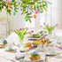 30PCS Easter Hanging Eggs with Dots-Fabric Wrapped Easter Egg-Easter Tree Hanging Ornaments for Party Spring Home Garden Decoration (Dot-Small)