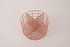 Rosework Rose Gold Makeup Brush Holder, Round Makeup Organizer For Vanity, 4 Compartment Makeup Brush Organizer and Cosmetic Brush Holder, Great Skincare Organizer and Makeup Brush Storage