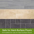 Bona Hard-Surface Floor Disposable Wet Cleaning Pads, for Stone Tile Laminate and Vinyl LVT/LVP, 12ct