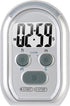 ZYQY x-wlang 3-in-1 Alerts timer 1013 with vibration ,beep and flash.(kitchen timer ,medical timer,therapeutic timer), silver