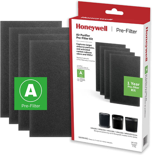 Honeywell HRF-A300 Air Purifier Pre Kit Filter, 4 Pack