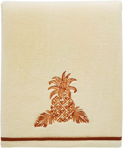 Tommy Bahama Batik Pineapple, Bath Towel, Orange