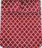 Utopia Bedding Printed Queen Sheet Set - 1 Fitted Sheet, 1 Flat Sheet and 2 Pillowcases - Soft Brushed Microfiber Fabric - Shrinkage and Fade Resistant (Queen, Burgundy Quatrefoil with White Pattern)