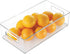 iDesign Plastic Portable Deep Storage Bin with Handles for Organizing Refrigerator, Freezer, Pantry, BPA-Free, Clear