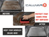 CALUVAR 11 Piece Griddle Cleaning kit Includes 10 Cleaning Pads and Sturdy Ergonomic Handle, Perfect for Easily Cleaning Your Blackstone griddles, Grills, cast Iron cookware, stoves, BBQ's and More