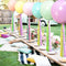 ArcHome 6PCS 36 Inch Pastel Balloons,Unicorn Balloons With Tissue Paper Tassel For Pastel Party Decorations/ Unicorn Birthday Decorations For Girls