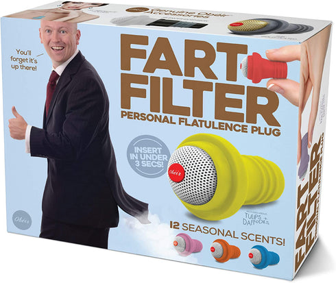 Prank Pack, Fart Filter Prank Gift Box, Wrap Your Real Present in a Funny Authentic Prank-O Gag Present Box | Novelty Gifting Box for Pranksters