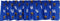 College Covers NCAA Curtain Valance, 84" x 15", Kentucky Wildcats