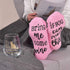 It's Not Really Drinking Alone If The Cat Is Home Wine Glass with Cupcake Wine Socks Gift Set, Cat Lover Wine Glass Set with Bottle Opener 15Oz - Funny Gift for Women Friends Sisters Girls Cat Lover
