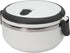 Kitchen Details Stainless Steel 1 Tier White Twist Open Lunch Box Container Thermos, Good for Soup and Hot Food