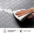 HappyTrends Kitchen Mat Cushioned Anti-Fatigue Kitchen Rug,17.3"x 28",Thick Waterproof Non-Slip Kitchen Mats and Rugs Heavy Duty Ergonomic Comfort Rug for Kitchen,Floor,Office,Sink,Laundry,Grey