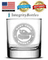Integrity Bottles Premium Baby Yoda Whiskey Glass - Hand-Etched Liquor and Rocks Tumbler for Drinking Bourbon, Cocktail, Scotch, Vodka - Old Fashioned Unique Gifts for Men Made in USA - 11oz
