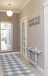 Grey Runner Rug for Hallway: 2x8 Runner Rug Gray Outdoor Runner Rug Non Slip Kitchen Rug Runner Laundry Room Runner Rug Entryway Runner Rug Farmhouse Runner Rug Washable Runner Rug Grey Rug Runner