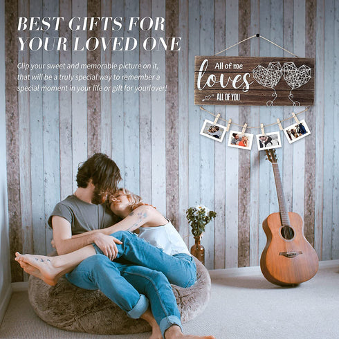 Valentines Day Gifts for Her,Romantic Gifts for Boyfriend Girlfriend,Valentines Day Gifts for Him,Couple Gifts,Engagement Gifts for Couple,Gifts for Husband Wife,Birthday Gifts Picture Frame