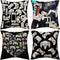 MoharWall Gamer Square Throw Pillow Case Video Game Controller Cushion Cover for Game Boys Bedroom Playroom 18"x 18", 4 Pack