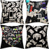MoharWall Gamer Square Throw Pillow Case Video Game Controller Cushion Cover for Game Boys Bedroom Playroom 18"x 18", 4 Pack