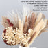 lulute Pampas Grass-Natural Pampas Grass Decor-Pompous Grass 17.9" Tall-Dried Pampas Grass for Boho Decor-Fluffy pompous Floral for Pampas Grass vase-Natural Bouquet of Dried Flowers and Grasses