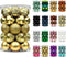 XmasExp 60mm/2.36" Christmas Ball Ornaments Shatterproof Christmas Ornaments Set Decorations for Xmas Tree Balls - 34ct (2.36'', Gold)