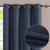 JINCHAN Blackout Curtain for Bedroom 84 Inches Length Indigo Black Out Window Curtains Living Room Thermal Insulated Dining Room Darkening Outlet Grommets Drapes Sold Individually One Panel