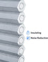 CHICOLOGY Cellular Shades , Window Blinds Cordless , Blinds for Windows , Window Shades for Home , Window Coverings , Cellular Blinds , Door Blinds , Morning Pebble, 24"W X 48"H