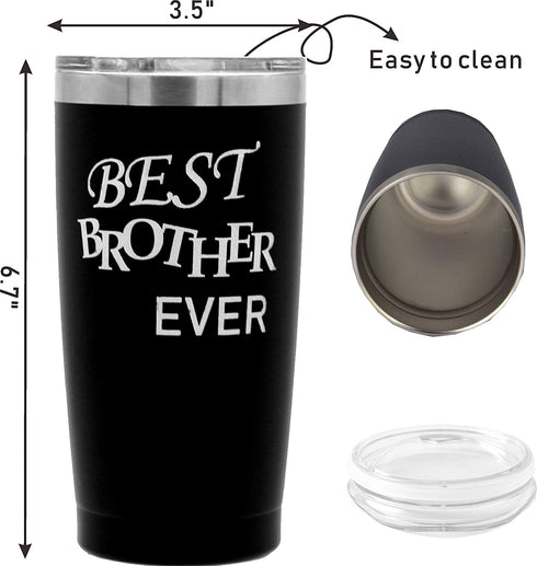 Best Brother Ever Tumbler, Best Brother Mug, Best Gifts for Brother, Birthday Gift for Brother, Brother Birthday Gift, Brother Gift, Brother Gift from Sister to Brother, Gift for Brother from Brother