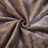 JAUXIO Faux Fur Decorative Throw Pillow Shams 2 Pack Luxury Shaggy Pillowcases Crystal Velvet Reverse King Size (Dark Grey Ombre, 20 X 36 Inches)