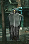 FUN LITTLE TOYS 70 Inches Halloween Hanging Grim Reaper Decoration, Halloween Scary Skeleton Ghost for Indoor and Outdoor, Haunted House Prop Décor, Yard Decor
