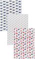 Now Designs Cotton Floursack Kitchen Dish Towels, Set of Three, Ahoy Matey 3 Count